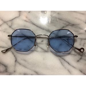 Blue sunglasses